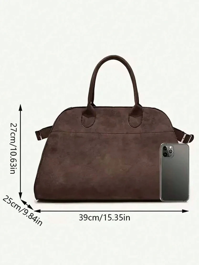 Urban Suede Plain Classic Backpack