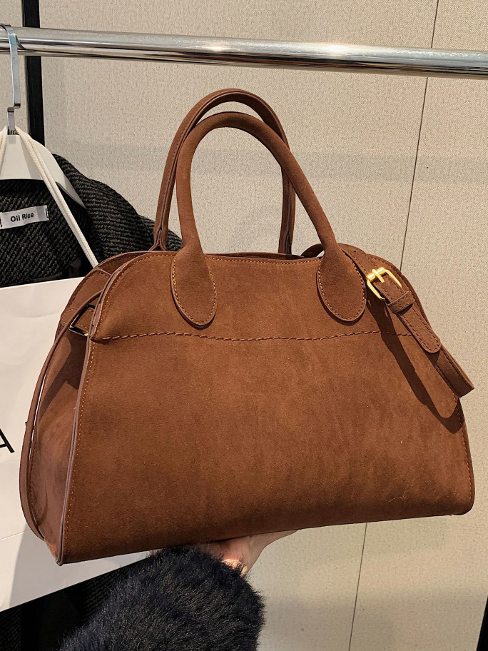 Urban Suede Plain Classic Backpack