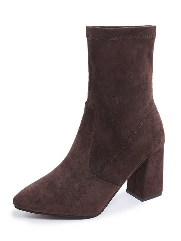 Autumn Suede Fashion Boots