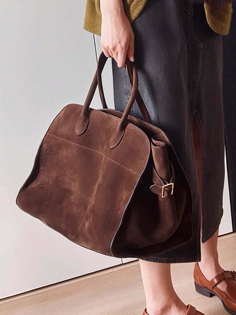 Urban Suede Plain Classic Backpack