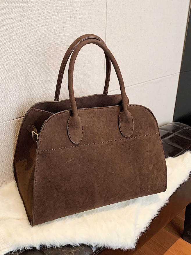 Urban Suede Plain Classic Backpack