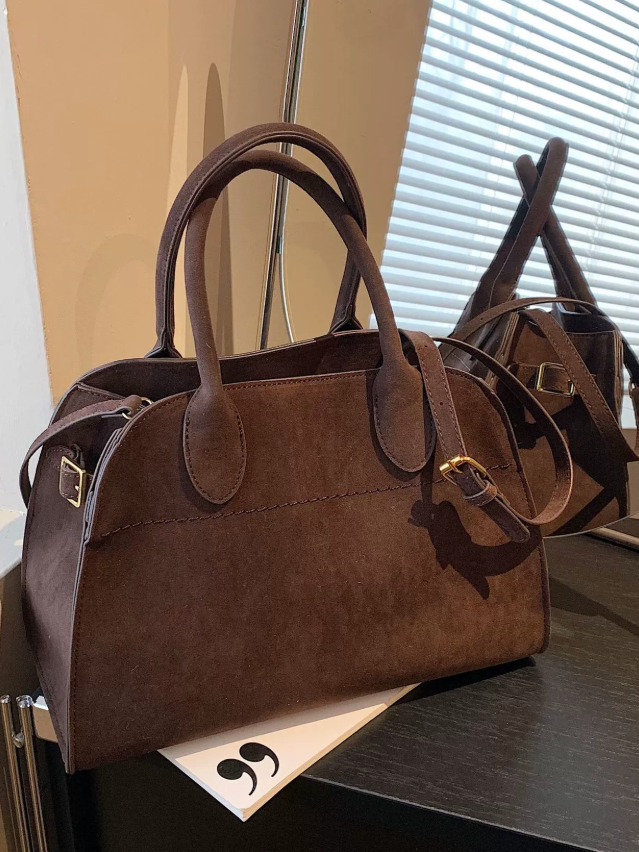 Urban Suede Plain Classic Backpack