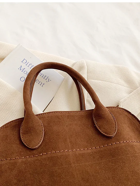 Urban Suede Plain Classic Backpack