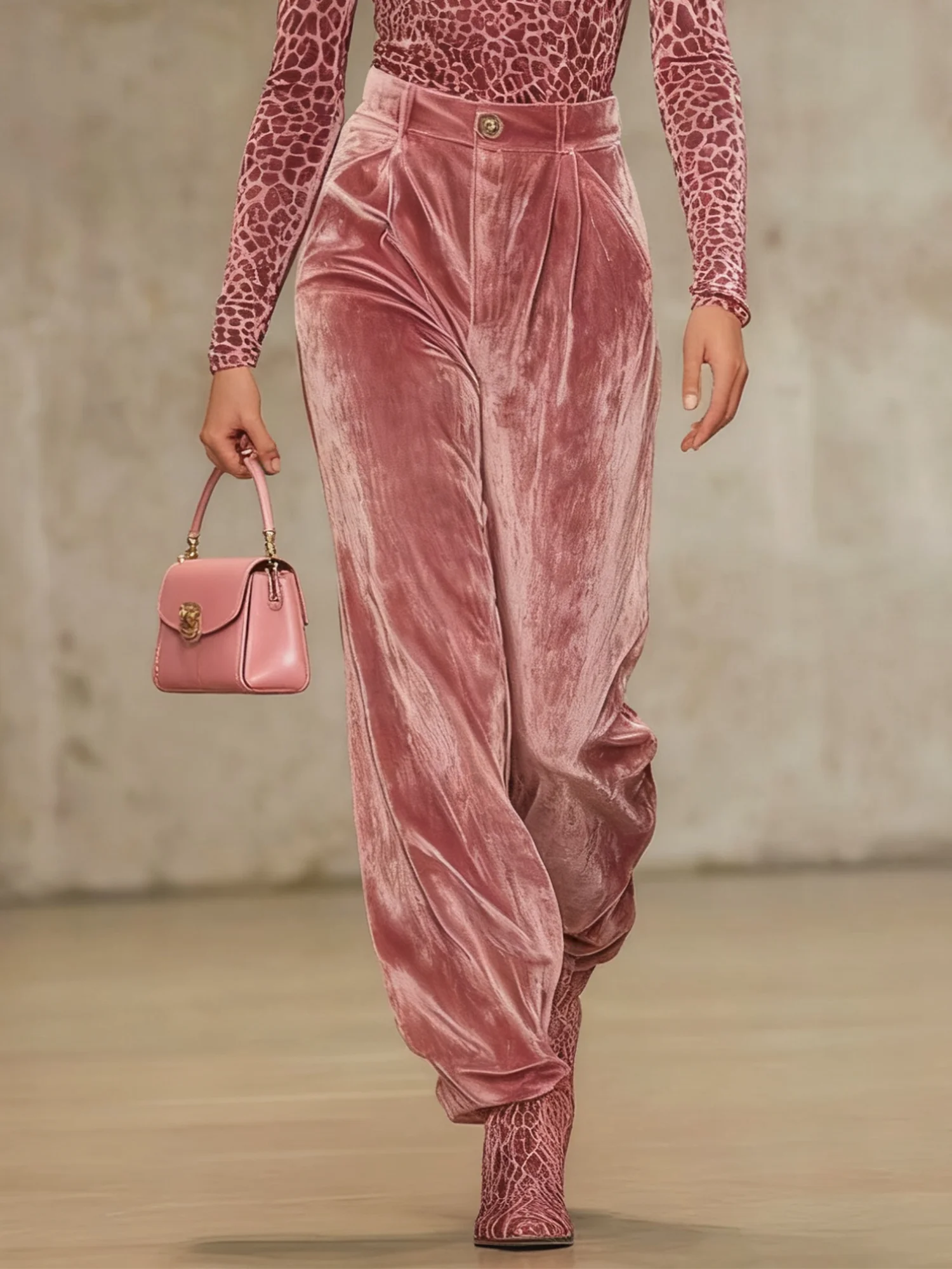 Urban Plain Straight Pants