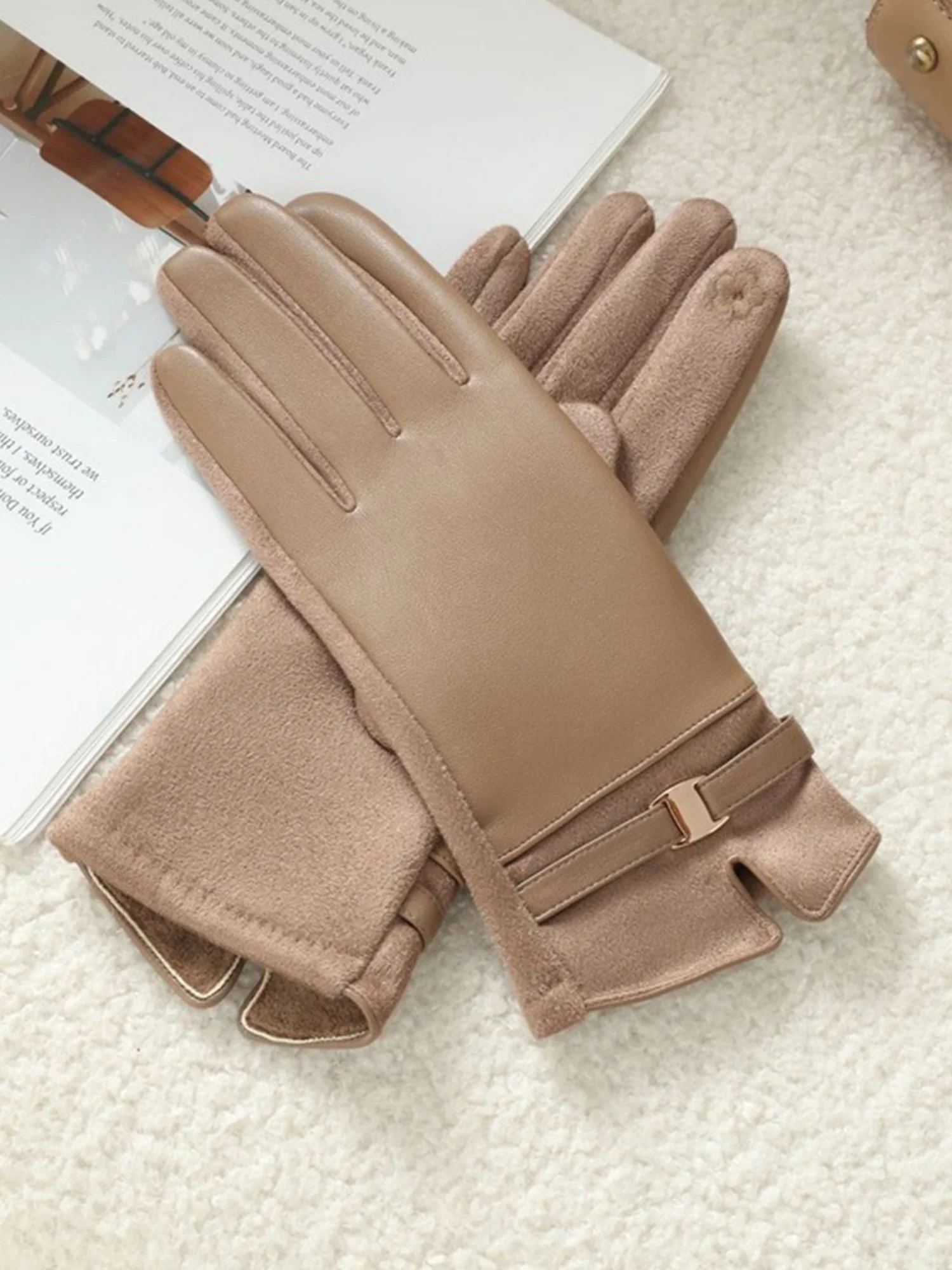Plain Pu Urban Gloves
