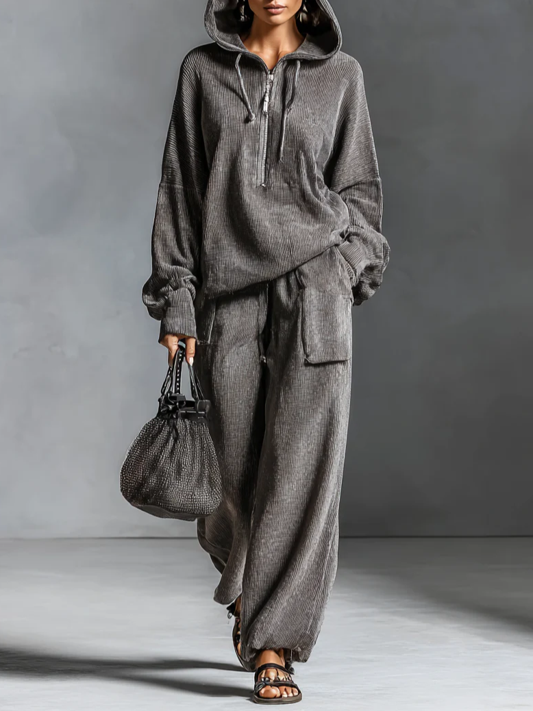 Casual Plain Straight Pants