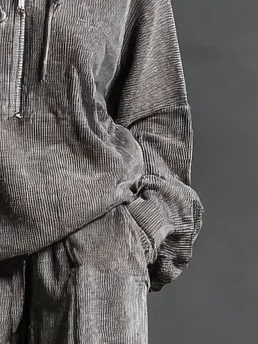 Casual Plain Straight Pants