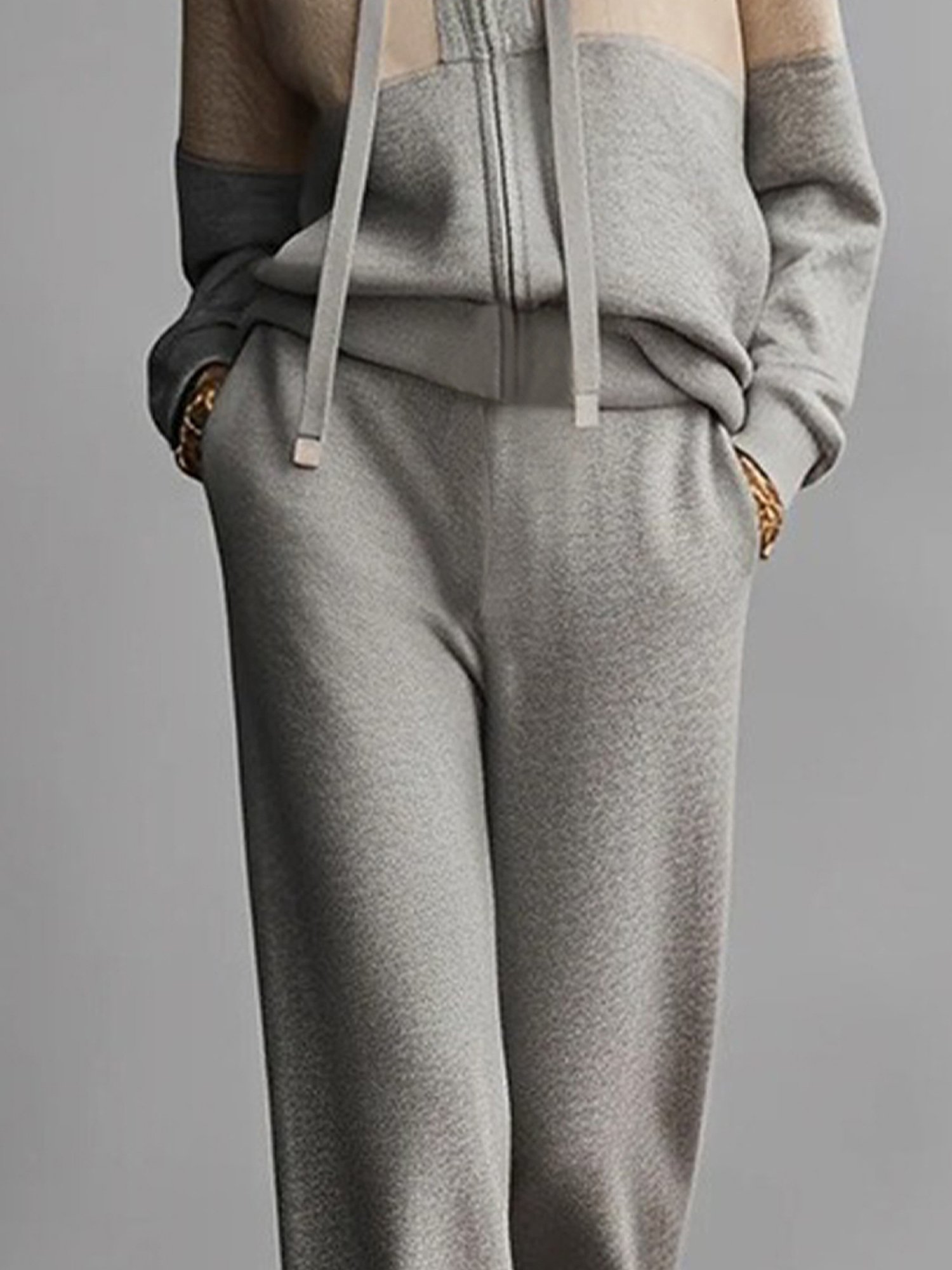 Casual Plain Straight Pants