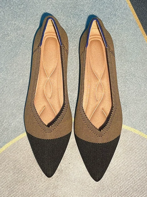 Mesh Fabric Casual Shallow Shoes