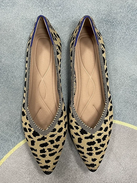 Mesh Fabric Casual Shallow Shoes