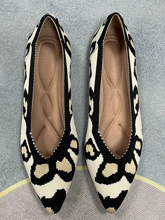 Mesh Fabric Casual Shallow Shoes