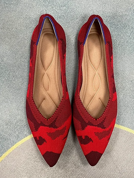 Mesh Fabric Casual Shallow Shoes