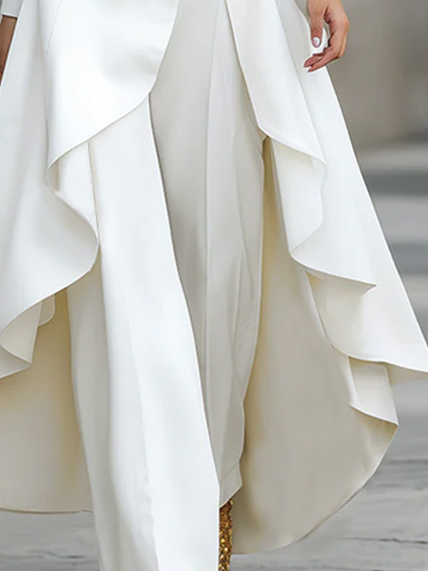 Urban Plain Pockets Straight Pants