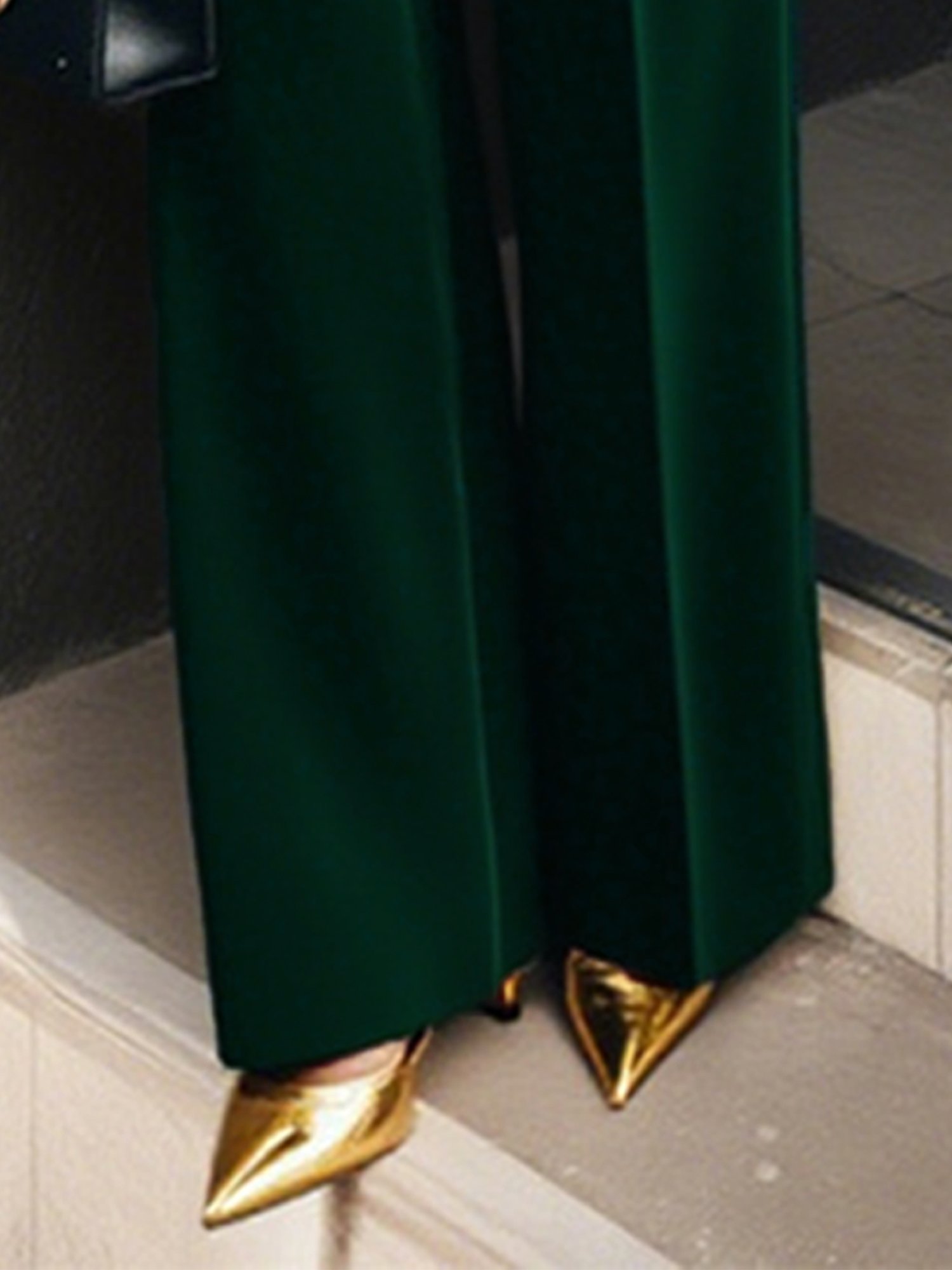 Urban  Velvet Straight Pants