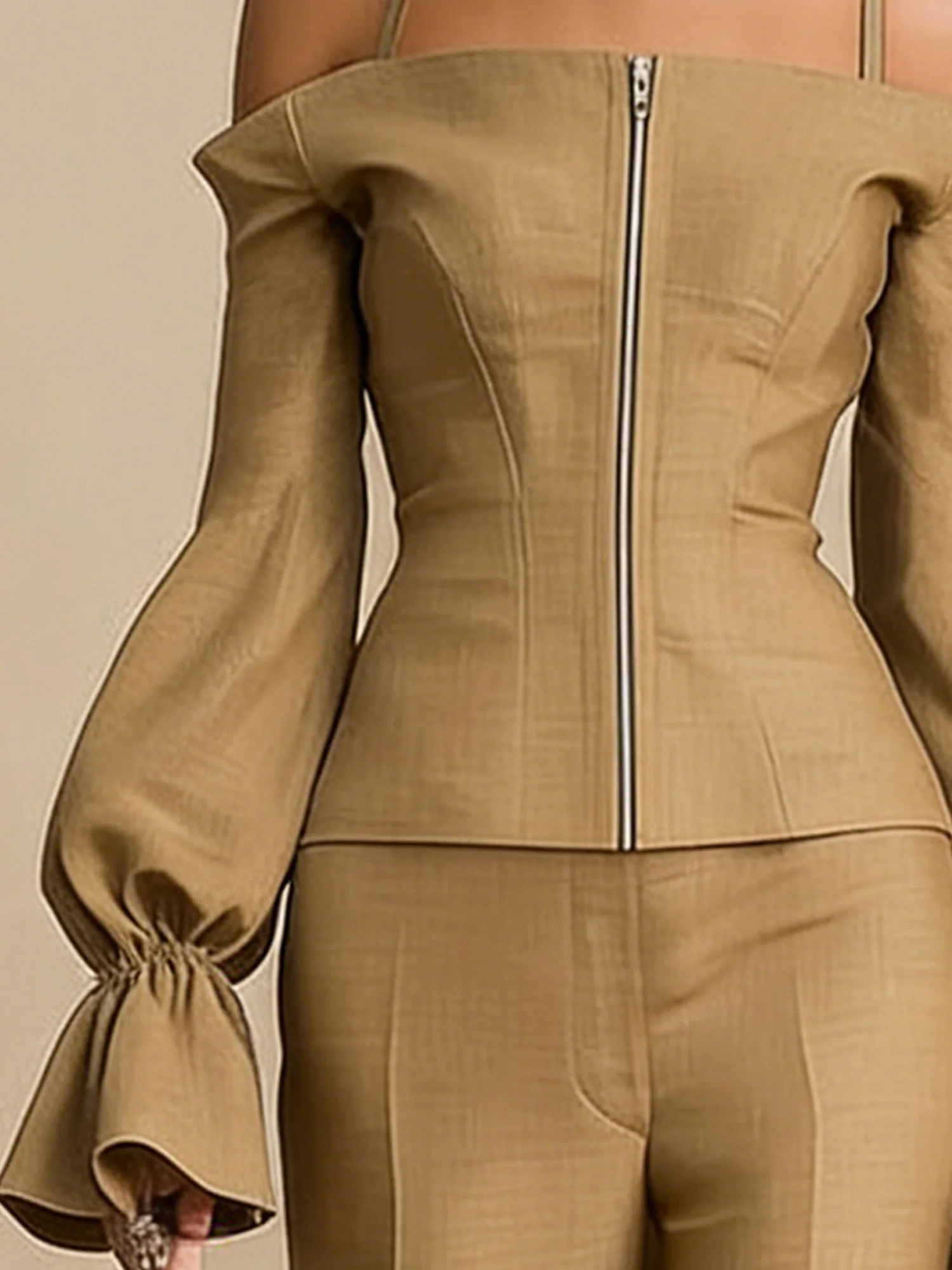 Urban Plain Spaghetti Shirt