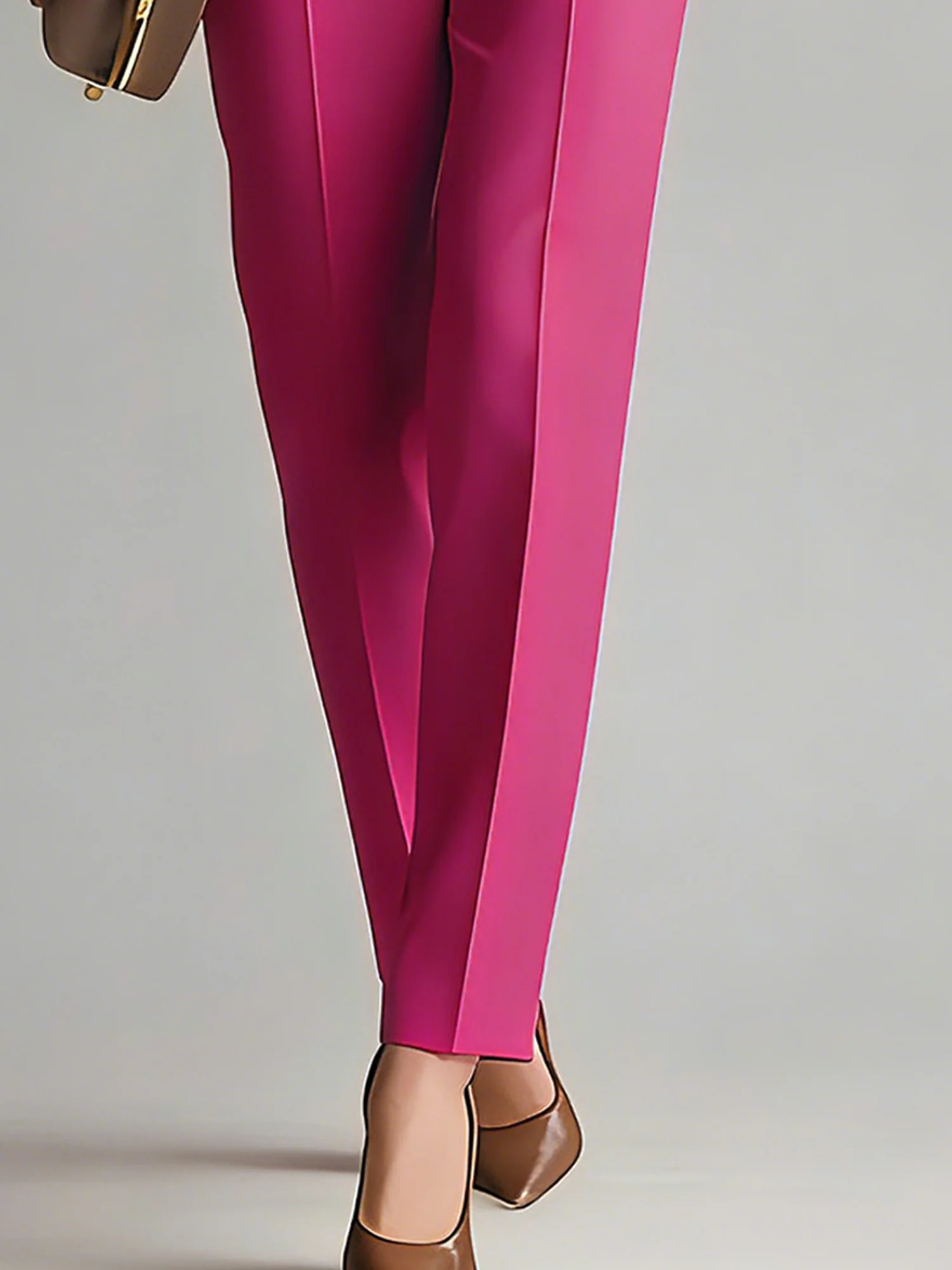 Urban Plain Slim Fit Pants