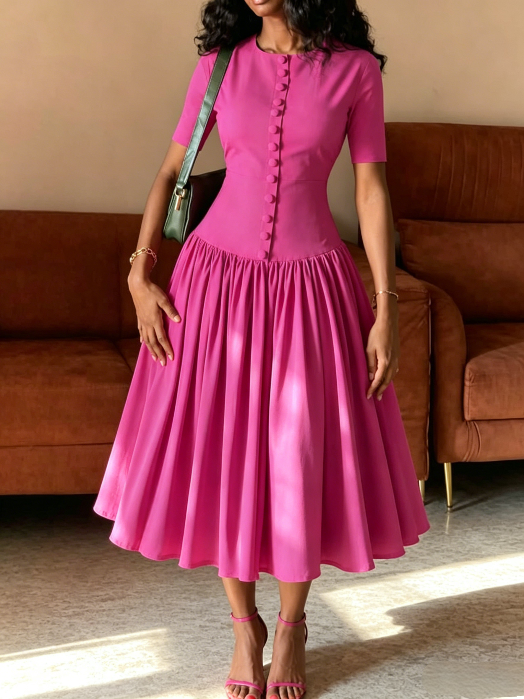 midi stylewe dresses Feeling like a butterfly in our Elegant Floral A-Line Midi Dress  @trishbhatt Spu: 1PDRCR4CEB #stylewe #stylewegal #lovestylewe #stylewe2022  #dailystyle #summerdress #fashionlooks #classystyle #elegant #elegantstyle  #elegantandclassy