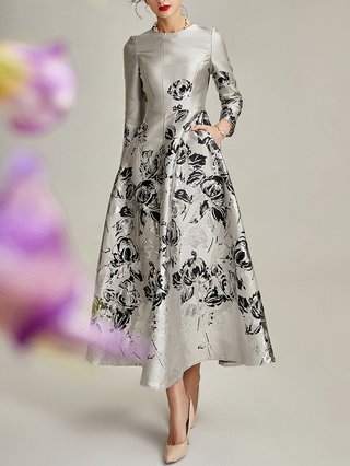 elegant floral maxi dresses