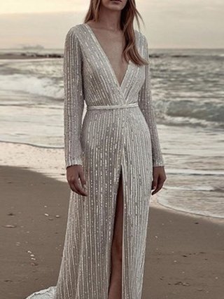 bar iii printed wrap maxi dress