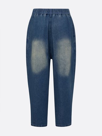 Denim Buttoned Casual Jeans 6 Denim Buttoned Casual Jeans - Image 6