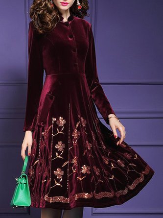 stylish velvet dresses