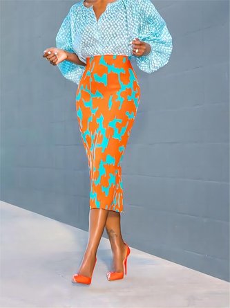 Stylewe Elegant Tight Micro-Elasticity Natural Skirt