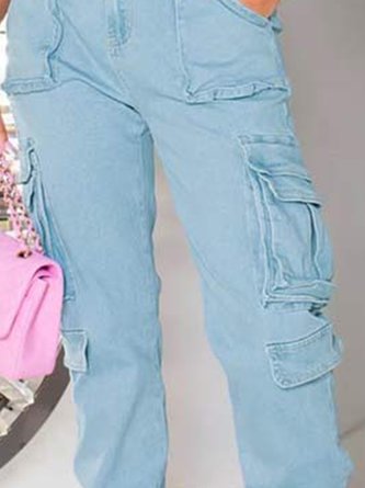 Denim Casual Regular Fit Jeans