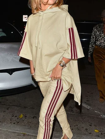 Color Block Casual Sweatpants & Joggers shirt not included