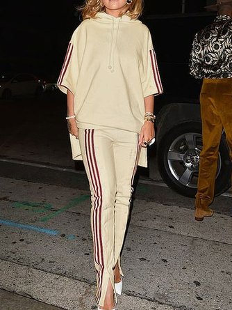 Color Block Casual Sweatpants & Joggers shirt not included