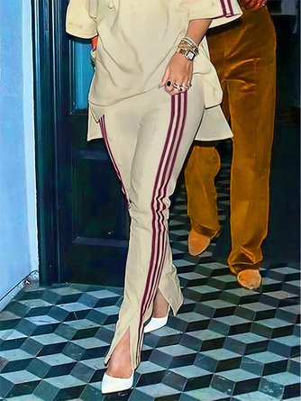 Color Block Casual Sweatpants & Joggers shirt not included