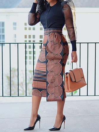 Ethnic Urban Skirt