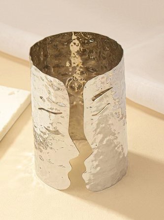 Valentine’s Day Irregular Face Design Punk Cuff Bangle