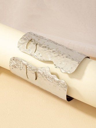 Valentine’s Day Irregular Face Design Punk Cuff Bangle