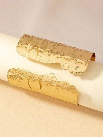 Valentine’s Day Irregular Face Design Punk Cuff Bangle