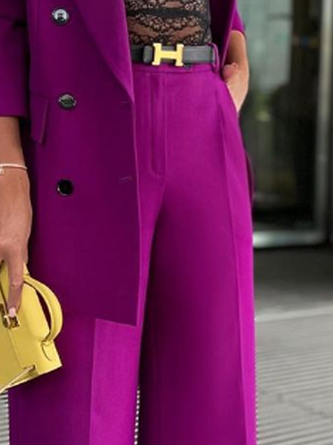 Regular Fit Urban Plain Pants