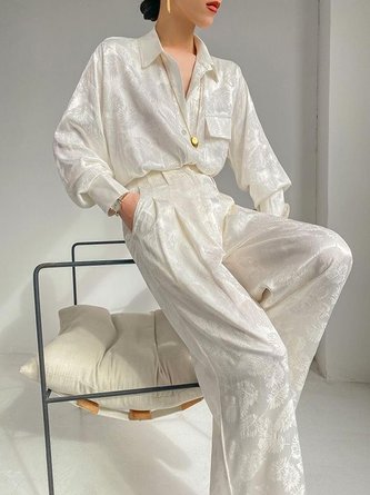 Plain Regular Fit Urban Pants