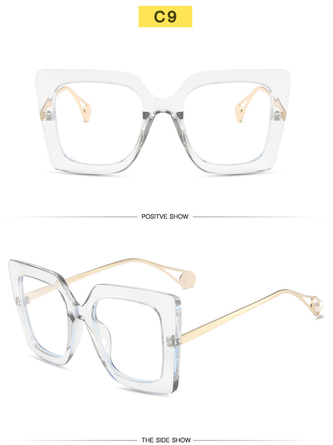 Urban Ombre Geometric Leopard crylic Frame