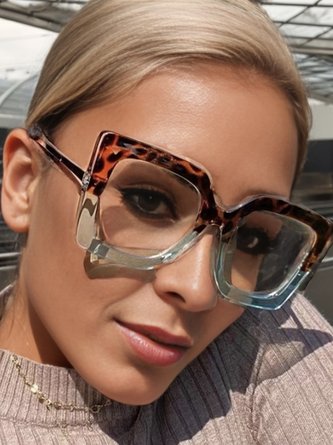 Urban Ombre Geometric Leopard crylic Frame