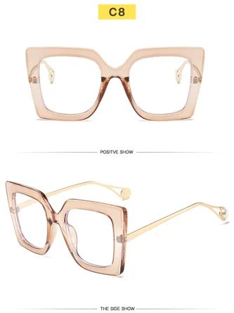 Urban Ombre Geometric Leopard crylic Frame