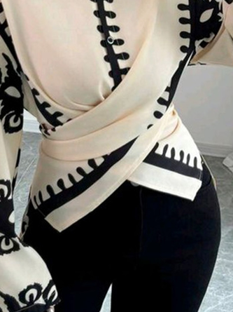 Urban Abstract Printing Shirt