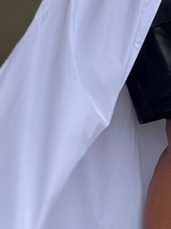 Cotton Casual Floral Side-Slit Loosen Shirt