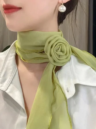 Urban Plain Silk Scarf