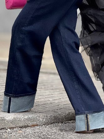 Denim Urban Plain Jeans