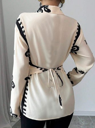 Urban Abstract Printing Shirt