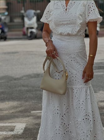 Regular Fit Plain Elegant Skirt