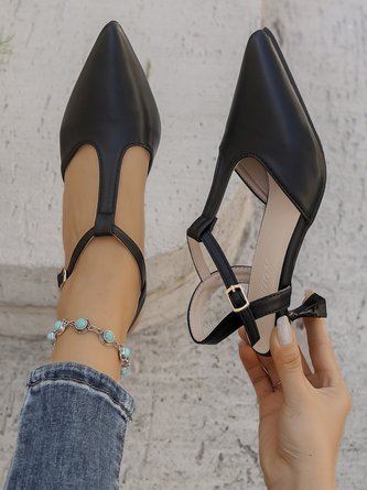 Spool Heel All Season Urban Pu Flat