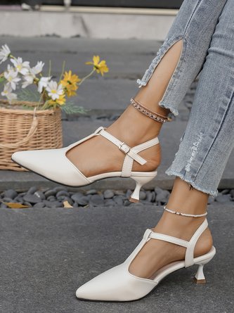 Spool Heel All Season Urban Pu Flat