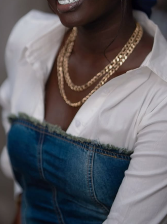 Cotton Urban Plain Buttoned Shirt