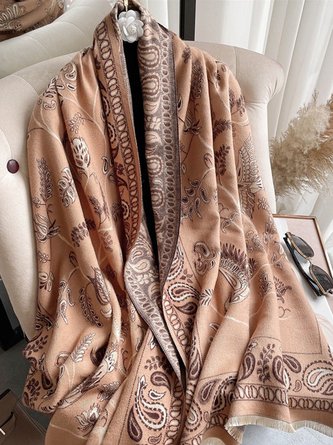 Daily Floral Abstract Scarf