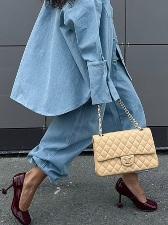 Urban Plain Pockets Jeans